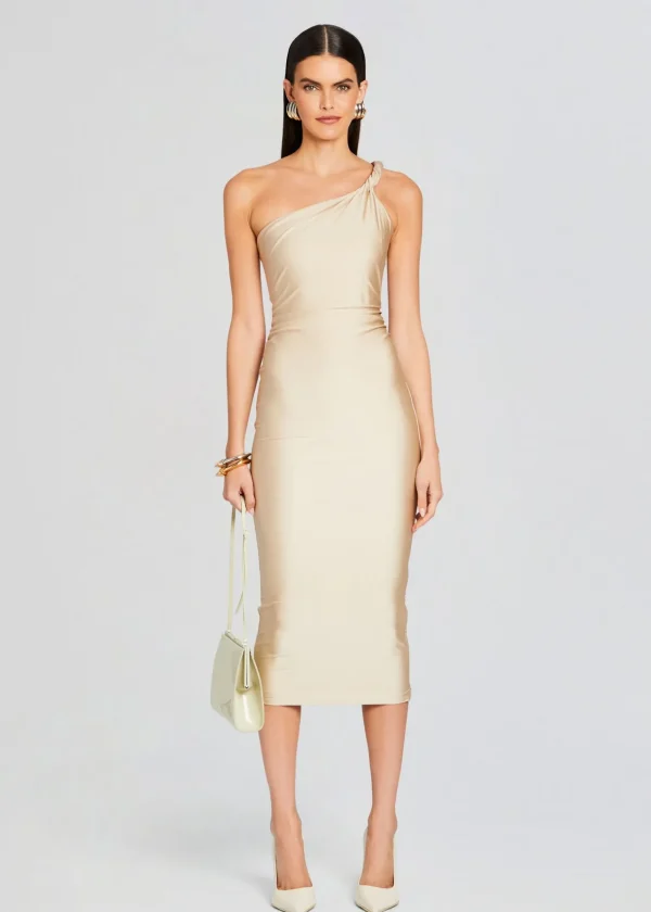 Trending*Retrofete Mildred Dress Gold
