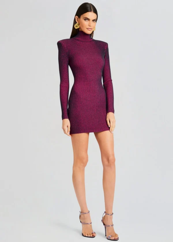Mini*Retrofete Moda Dress Eggplant