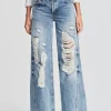 Denim*Retrofete Mountain Wide Leg Jean Sorrento
