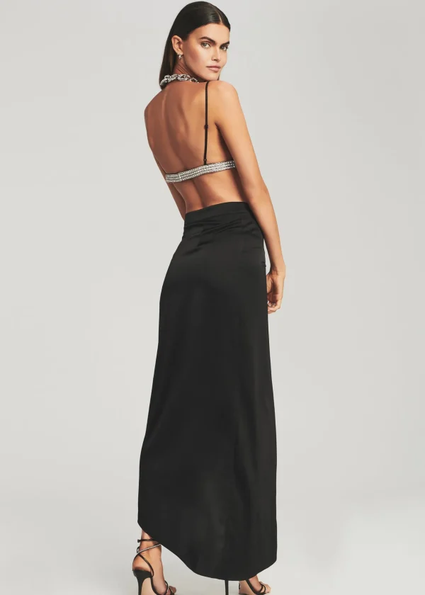 Honeymoon Looks*Retrofete Naomi Skirt Black