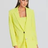 Jackets*Retrofete Natal Blazer Neon Yellow