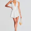 Sequin Styles*Retrofete Natasha Sequin Dress White/Sequin