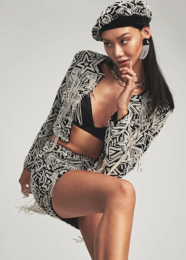 Final Sale*Retrofete Nebula Top Pearl Star