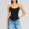 Tops*Retrofete Nemesis Corset Black