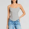 Business Chic*Retrofete Nemesis Corset Grey