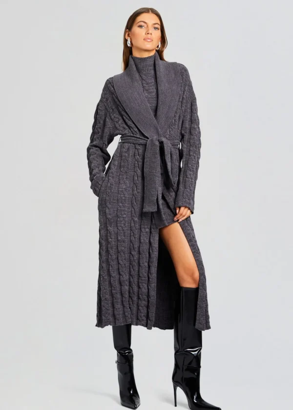 Tops*Retrofete Nettie Duster Pewter