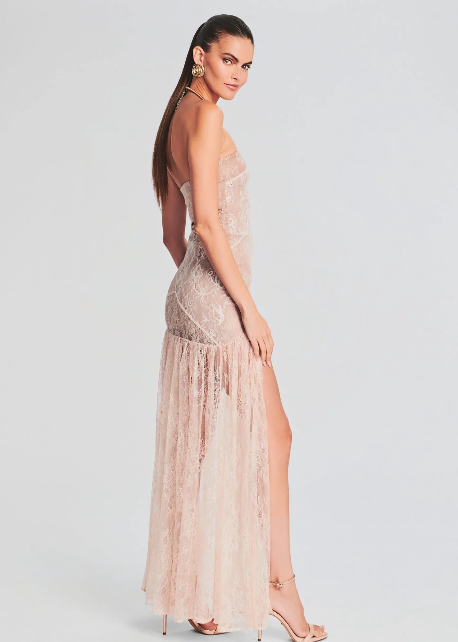 nicole_lace_dress_2.webp Honeymoon Looks*Retrofete Nicole Lace Dress Dusty Peach