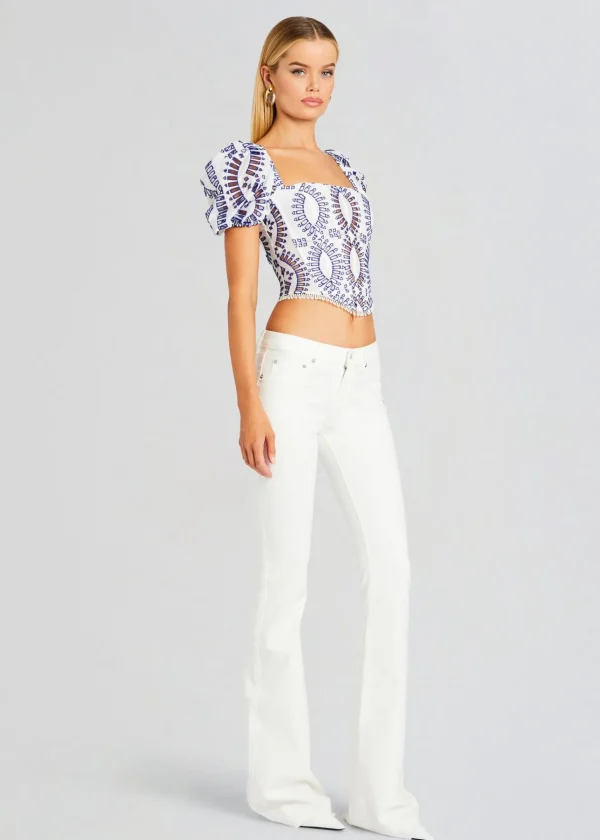 Coming Soon*Retrofete Nivak Top Klein Blue