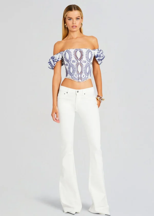 Resort '24*Retrofete Nivak Top Klein Blue