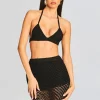 Exclusively Ours*Retrofete Nola Crochet Bra Black
