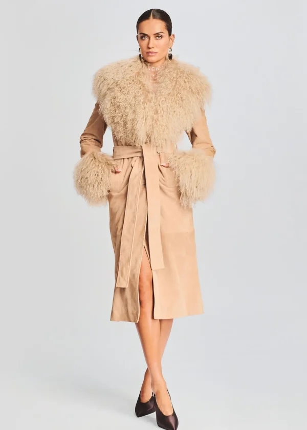 Outerwear*Retrofete Nora Coat Tannin