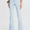 Bottoms*Retrofete Nora Mid Rise Flare Jean Skylight