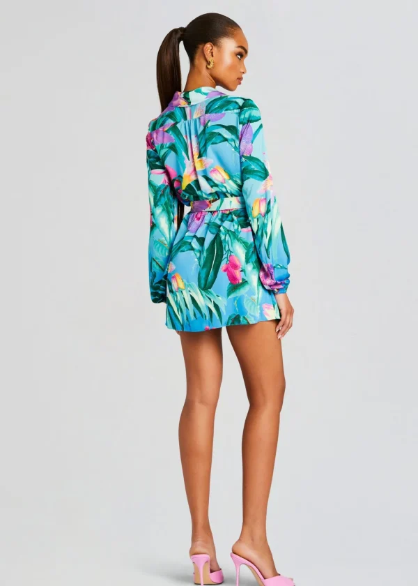 Mini*Retrofete Ocean Mini Dress Turquoise