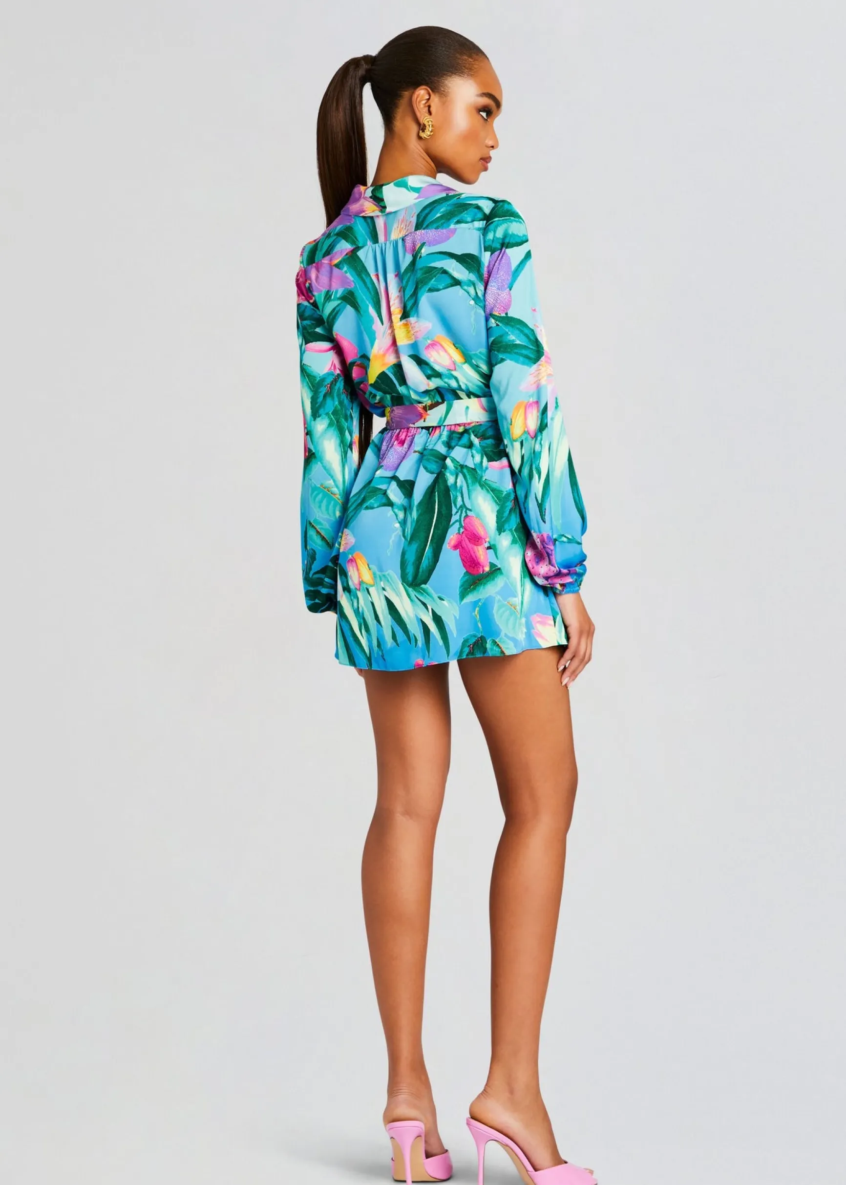ocean_mini_dress_3-3.webp Dresses*Retrofete Ocean Mini Dress Turquoise