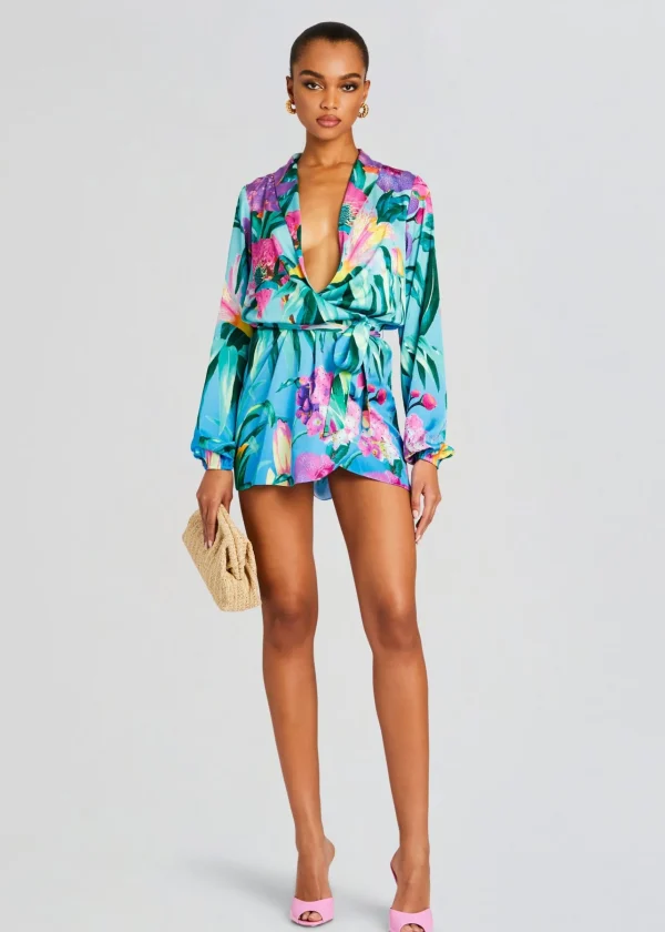 Coming Soon*Retrofete Ocean Mini Dress Turquoise