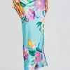 Bottoms*Retrofete Ocean Skirt Turquoise