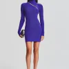 Day to Night*Retrofete Oceana Sweater Dress Violet Indigo