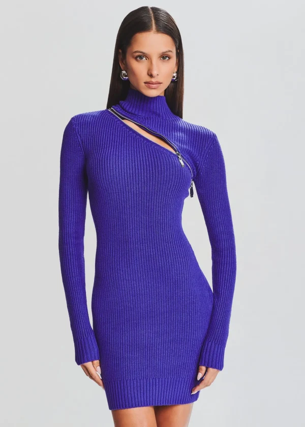Dresses*Retrofete Oceana Sweater Dress Violet Indigo