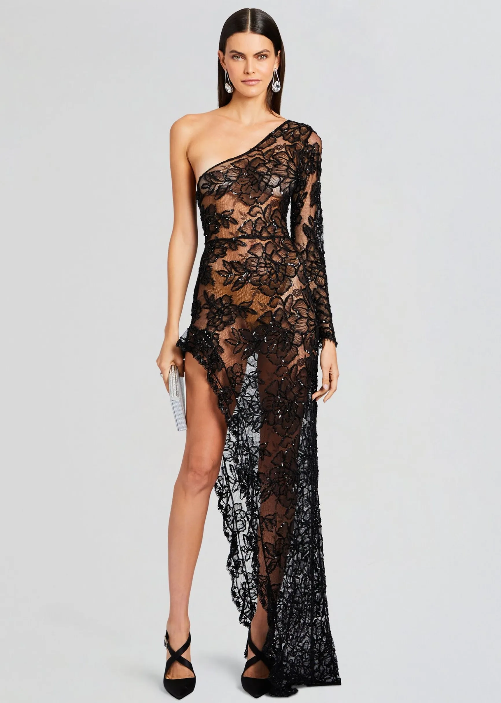 olimpia_embellished_lace__0.webp Sheer Bliss*Retrofete Olimpia Embellished Lace Dress Black