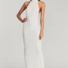Rehearsal Dinner*Retrofete Olivia Sequin Dress White