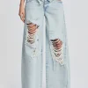 Bottoms*Retrofete Ollie Wide Leg Jean Skylight
