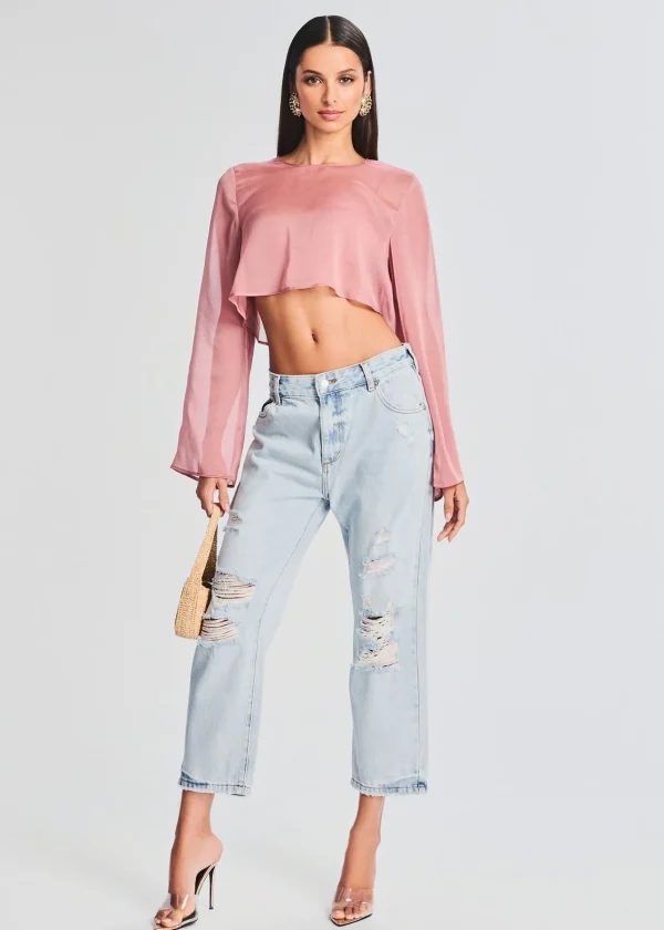 Bottoms*Retrofete Omar Drop Boyfriend Jean Skylight