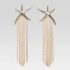 Honeymoon Looks*Retrofete Orion Earrings Shiny Gold