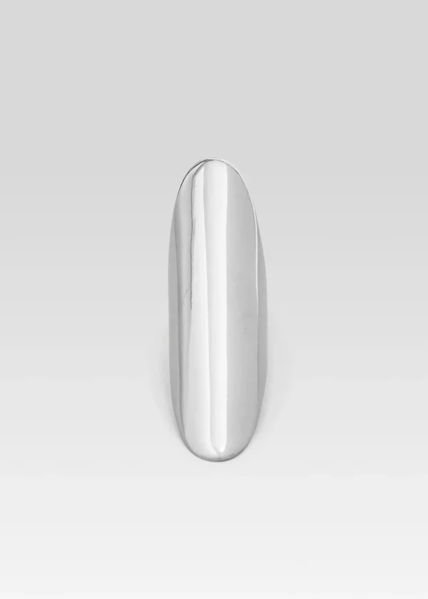 Accessories*Retrofete Oval Finger Ring Silver