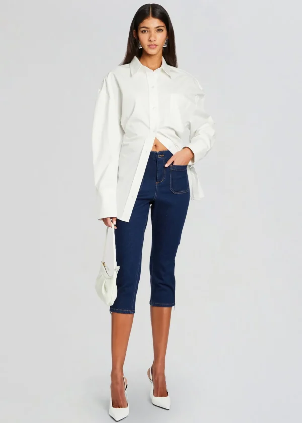 Denim*Retrofete Padma Capri Jean Deep Sea