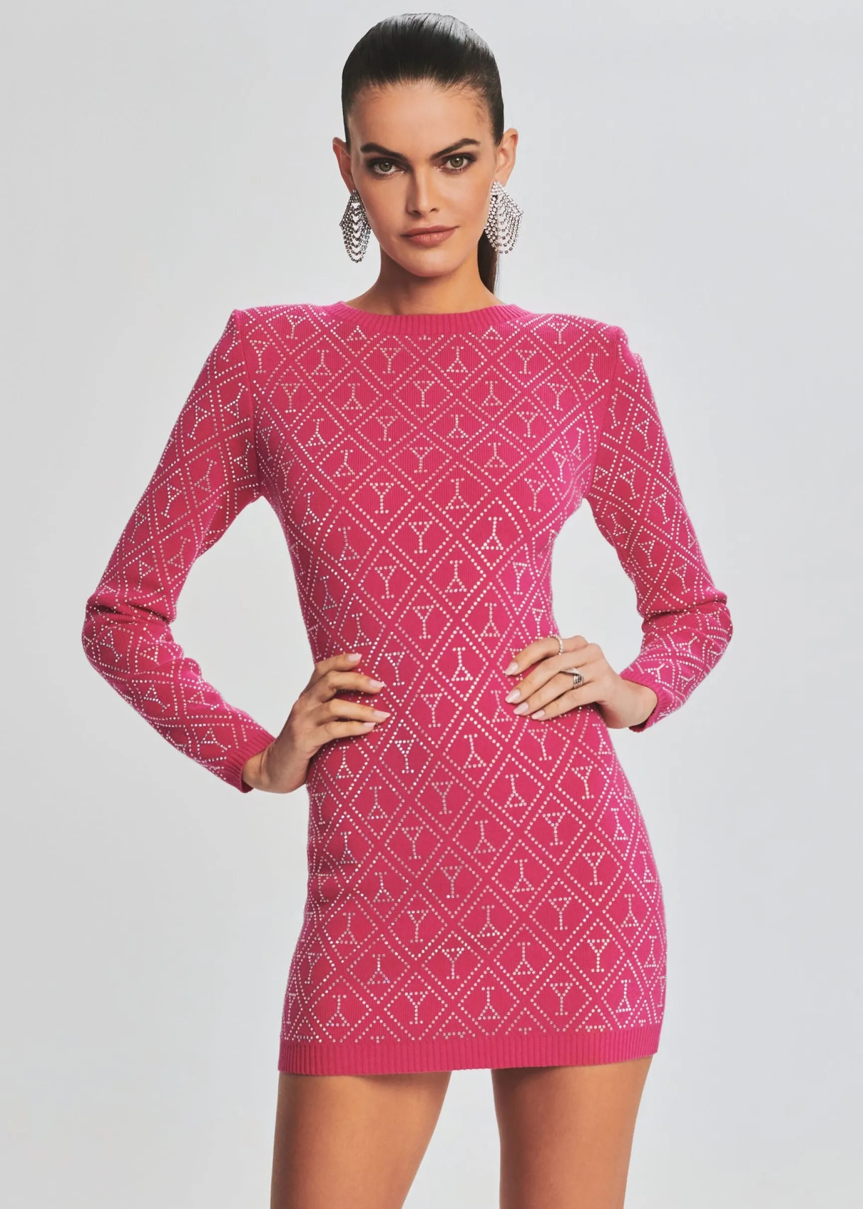 palmer_embellished_sweate_4.webp RETROFÊTE*Retrofete Palmer Embellished Sweater Dress Iridescent Dragonfruit