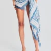 Swim*Retrofete Pareo Blue Flowers