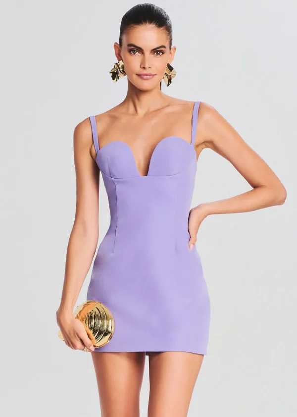 Guest Of*Retrofete Paulette Dress Dusty Lilac