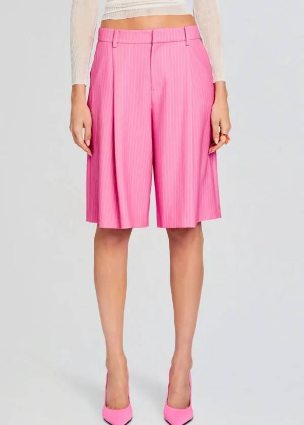 Bottoms*Retrofete Pearl Short Pink Pinstripe