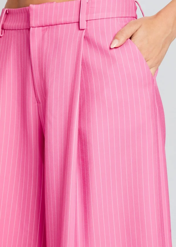 Resort '24*Retrofete Pearl Short Pink Pinstripe