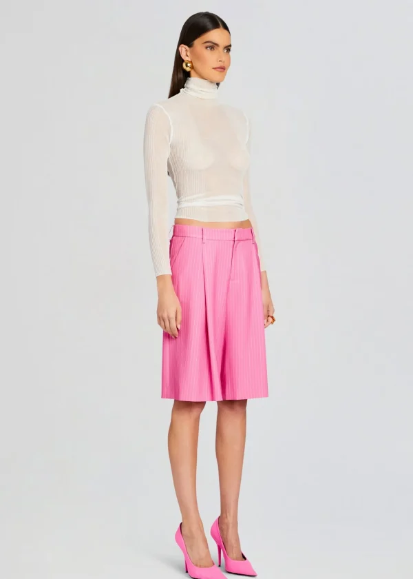Bottoms*Retrofete Pearl Short Pink Pinstripe