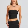 Tops*Retrofete Penny Strapless Top Black