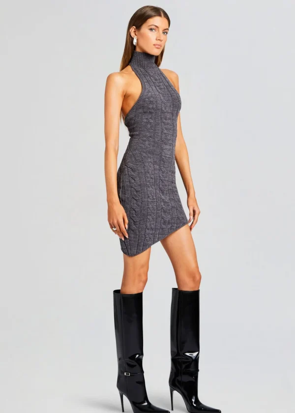 Mini*Retrofete Perri Sweater Dress Pewter