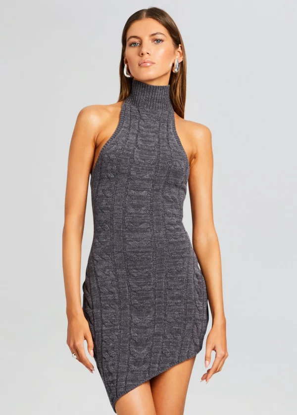 Dresses*Retrofete Perri Sweater Dress Pewter
