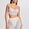 Bridal Shower*Retrofete Pessa Lace Top White