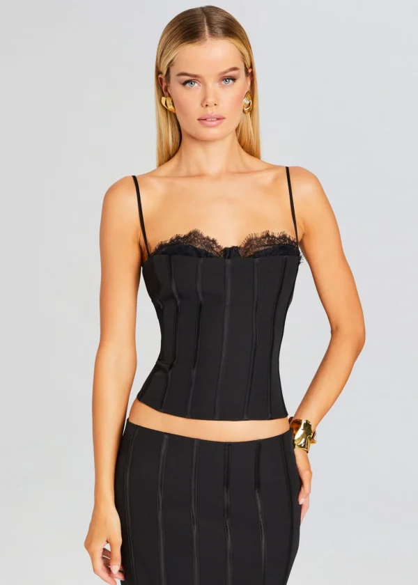 RETROFÊTE*Retrofete Petra Top Black
