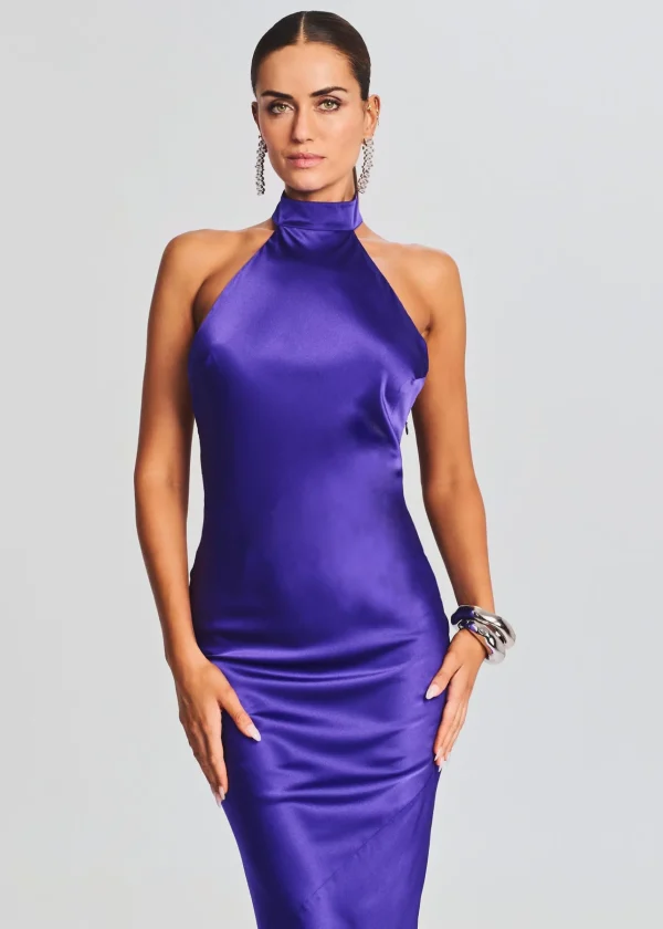 Bridal Party*Retrofete Phera Maxi Dress Violet Indigo