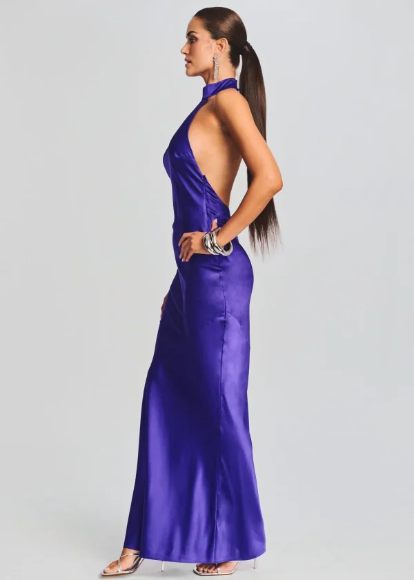 Dresses*Retrofete Phera Maxi Dress Violet Indigo