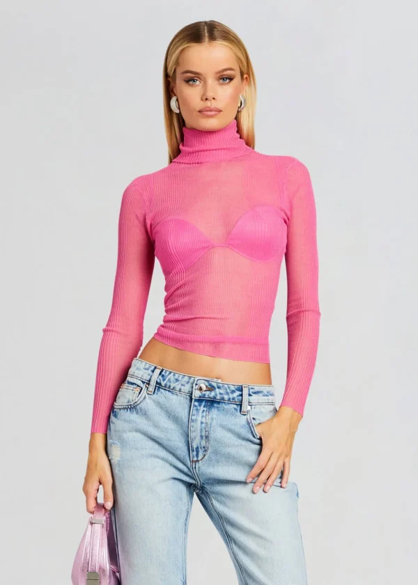 Best Sellers*Retrofete Piper Sweater Malibu Pink