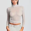 Tops*Retrofete Piper Sweater Silver