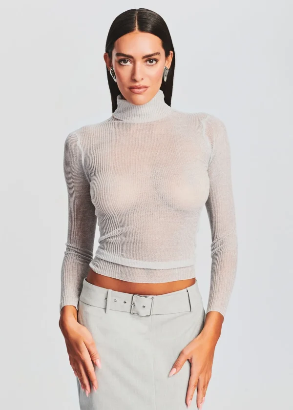 Business Chic*Retrofete Piper Sweater Silver
