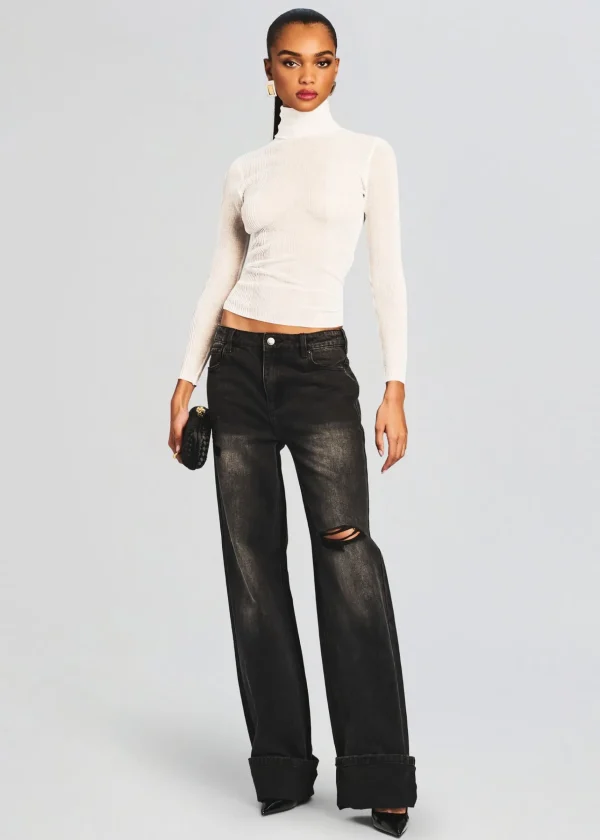 Spring Knits*Retrofete Piper Sweater White