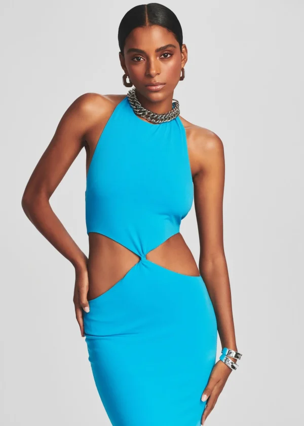 Final Sale*Retrofete Raven Dress Peacock