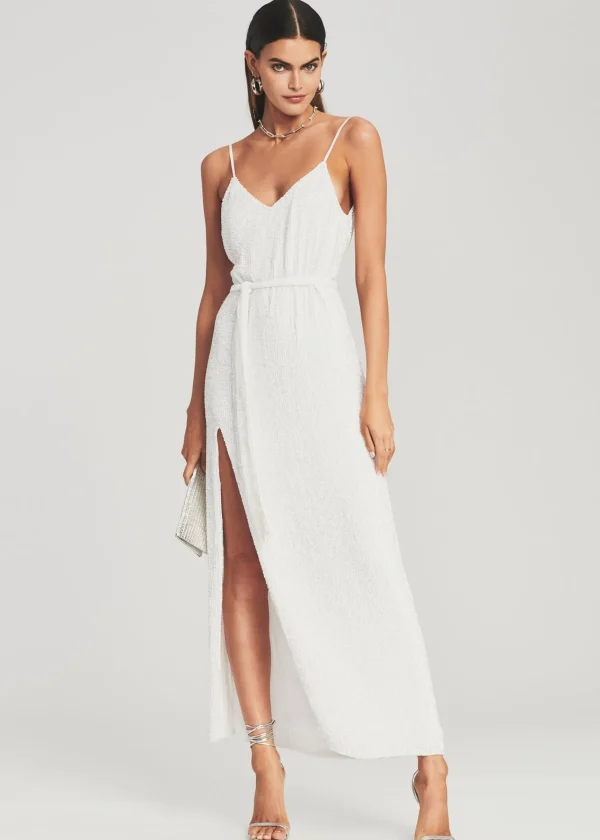 Reception Dresses*Retrofete Rebecca Dress Moonglow White
