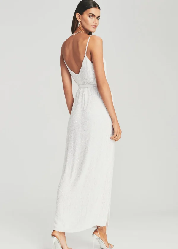 RETROFÊTE*Retrofete Rebecca Dress Moonglow White