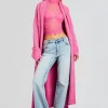 Resort '24*Retrofete Reed Boucle Cardigan Malibu Pink